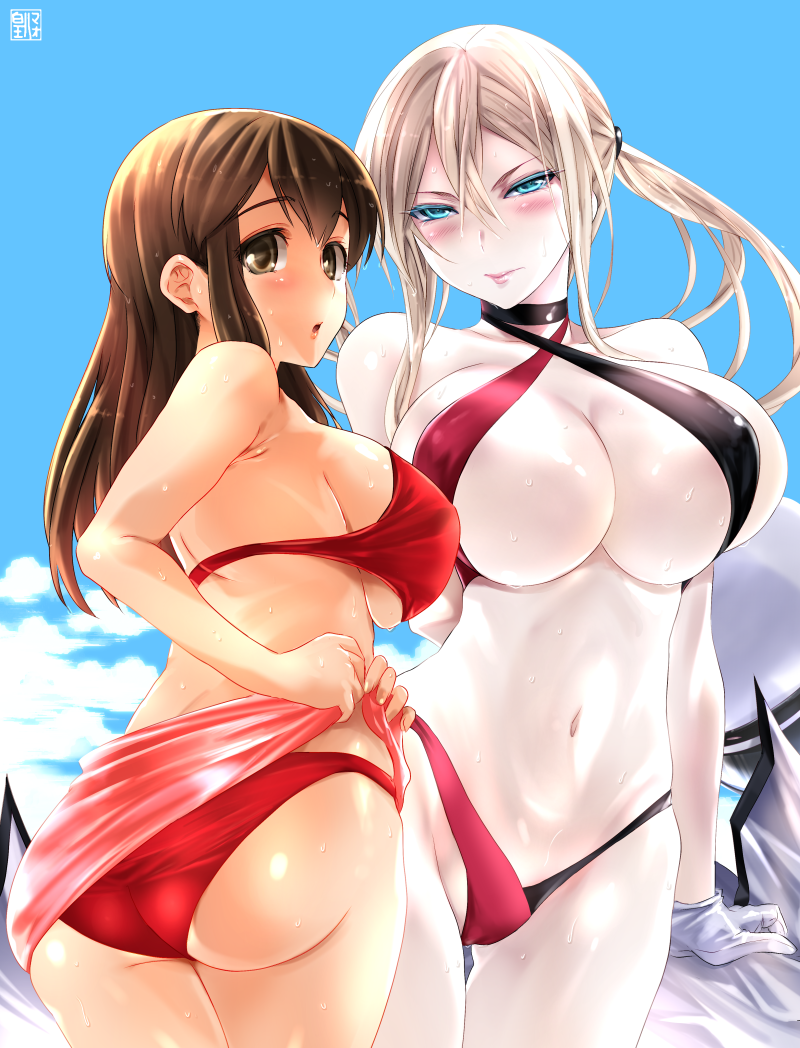 Anime art №67 - Anime art, , Big size, Kantai collection, Akagi, Anime Ero, Anime, Art