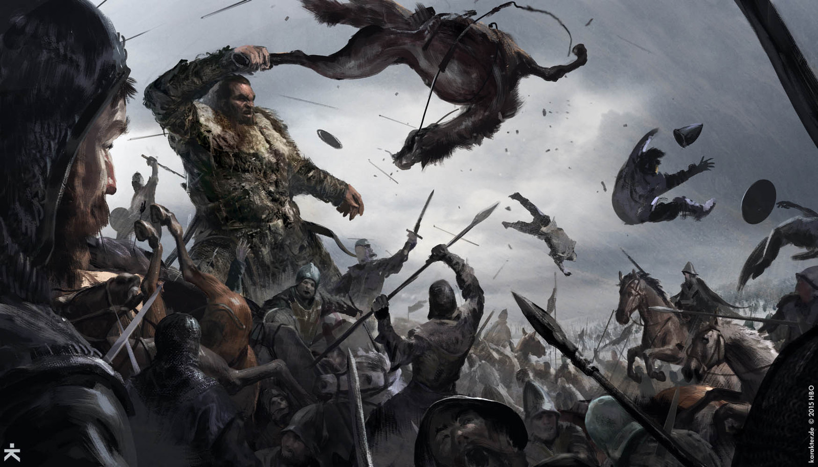 Game of Thrones season 6 concept art - Game of Thrones, Concept Art, Serials, Longpost, Spoiler