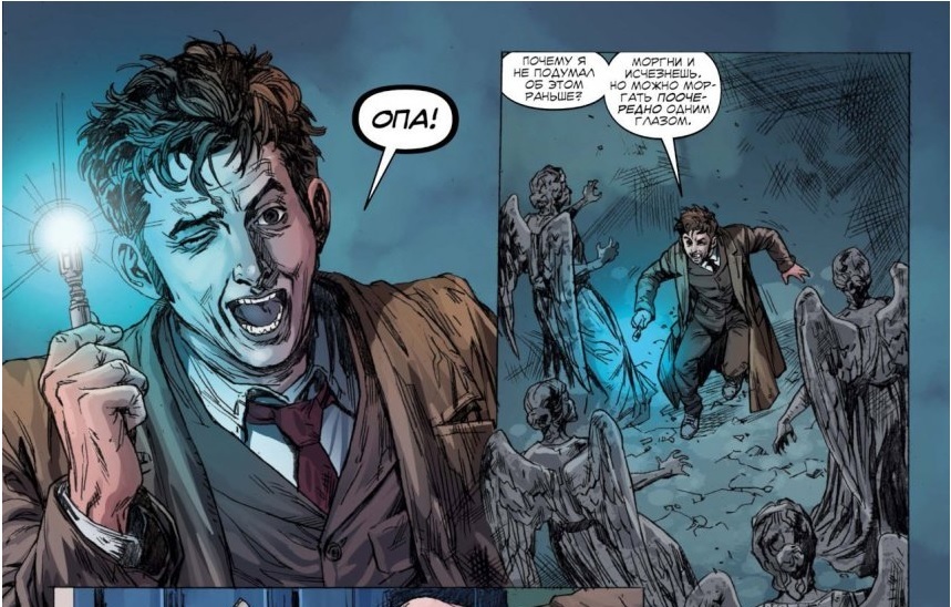 Finally figured it out - Doctor Who, Do not blink!, Weeping angels, League of TARDIS, Comics