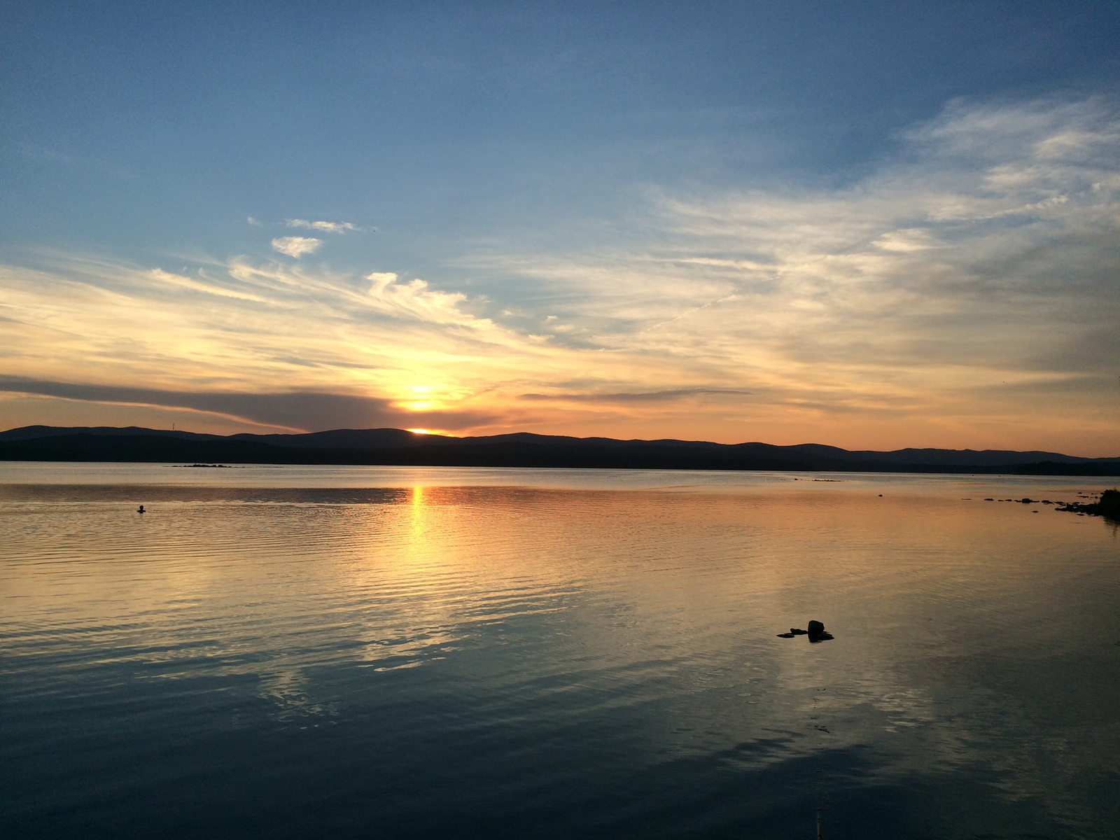 Lake Big Kisegach - My, Lake, Not photoshop, Ural, Nature