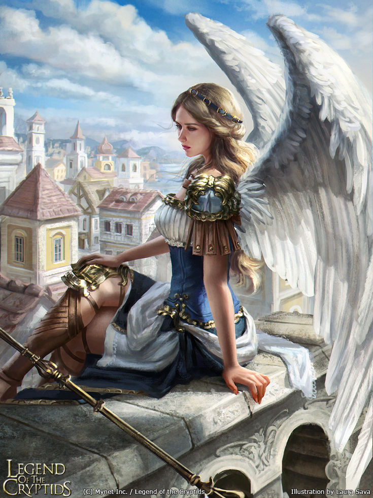 Legend of the Cryptids - Shilkniel reg. - Art, Games, Angel, Legend of the cryptids, 