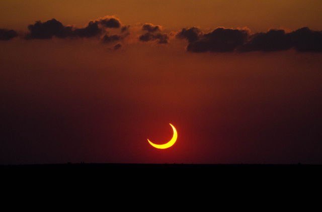 Just a solar eclipse - Eclipse, The sun, moon, Longpost