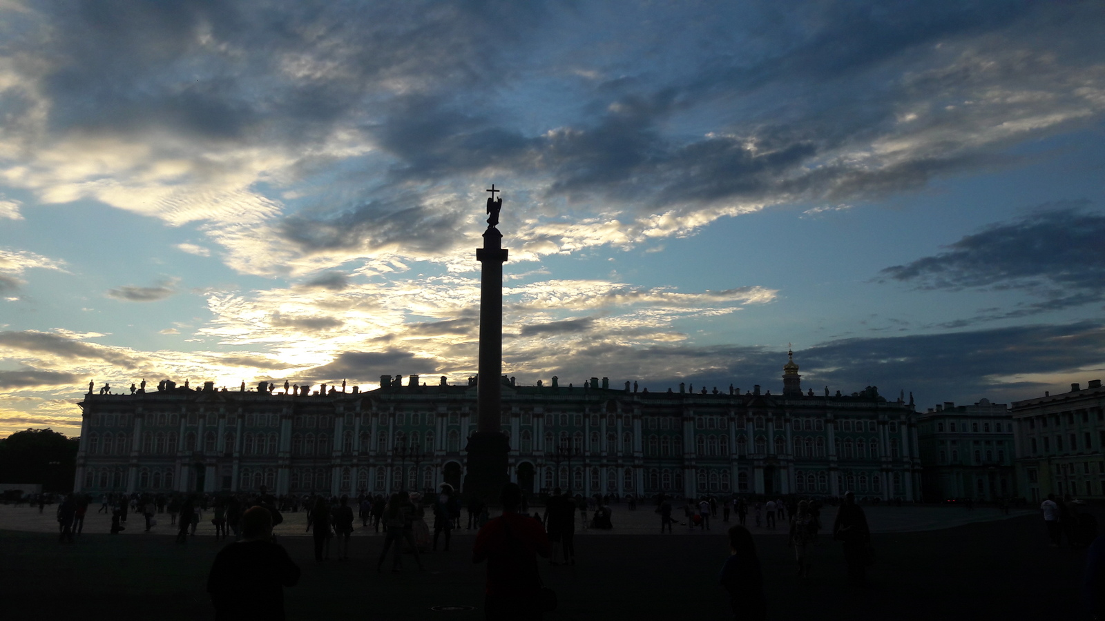 Beautiful sky post ^^ - My, Sky, Winter Palace, Saint Petersburg, Sunset