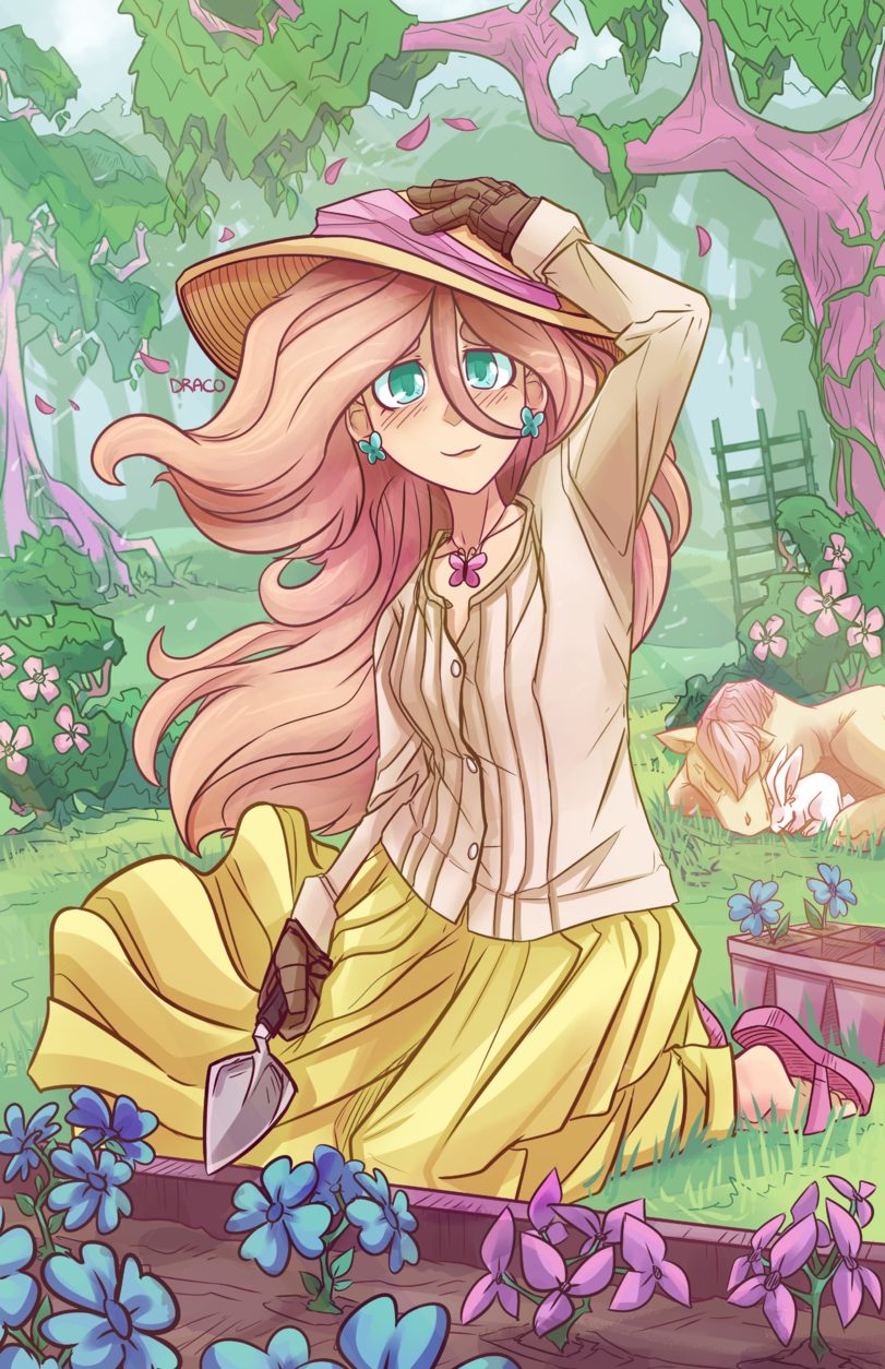 Annual humanization. - My little pony, Humanization, Fluttershy