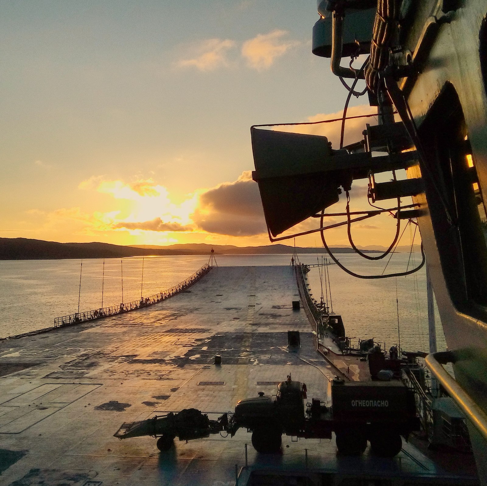 A little Kuzi in the tape - Longpost, The photo, Aircraft carrier Kuznetsov