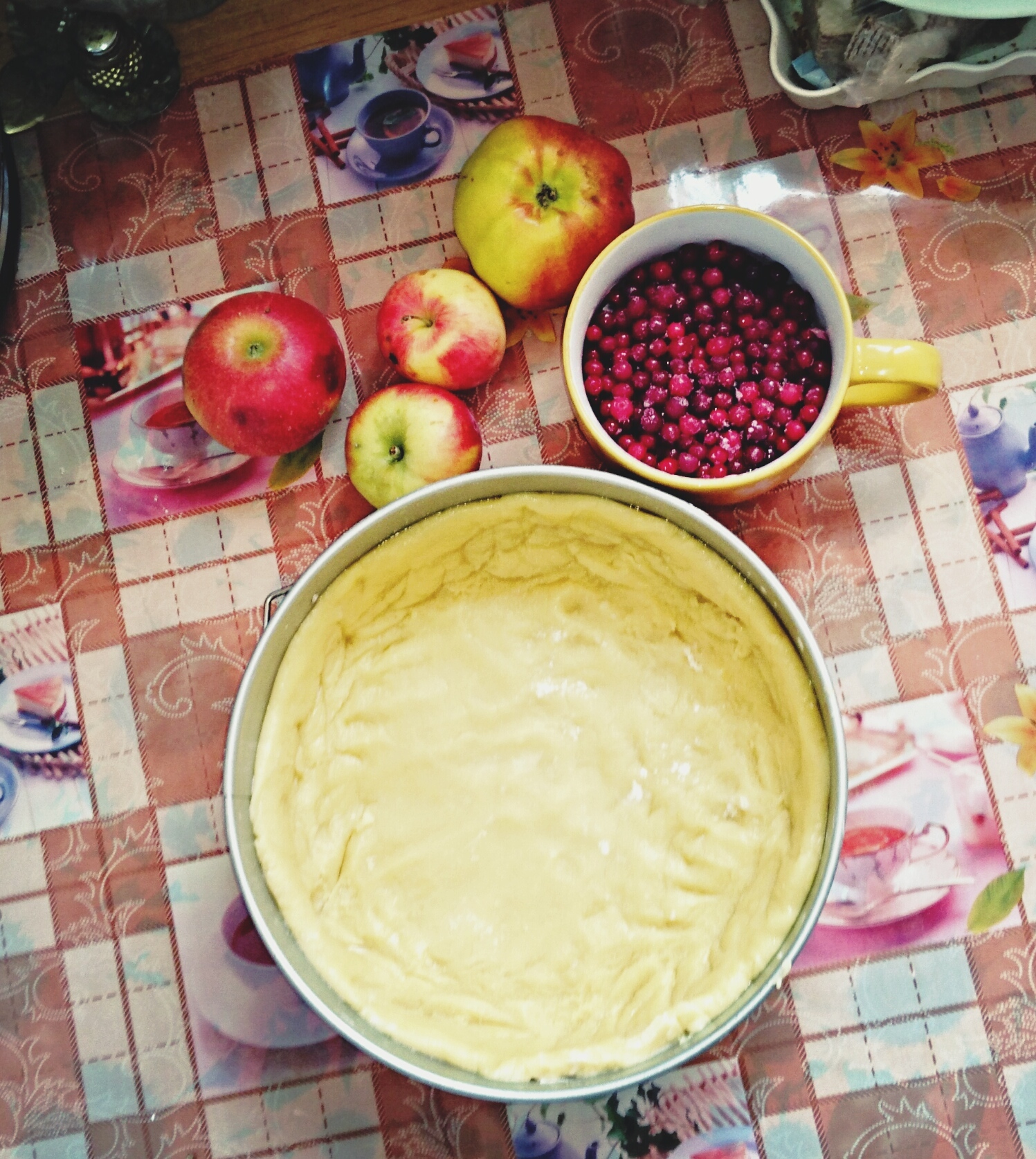 Pie mood - My, Charlotte, Autumn, Apples, Shortcrust pastry, Cosiness, Longpost