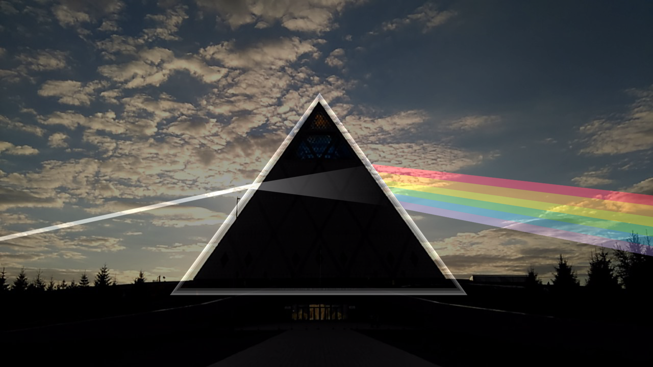 Dark side of the Kazakh - My, Astana, Pink floyd, Museum