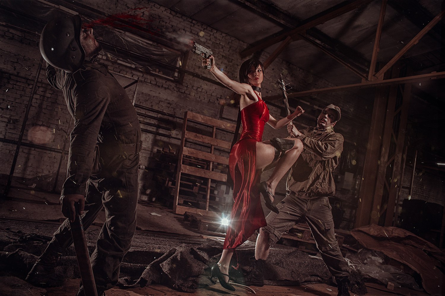 Biohazard cosplay - My, Cosplay, Russian cosplay, Resident evil, , Ada wong, , Longpost