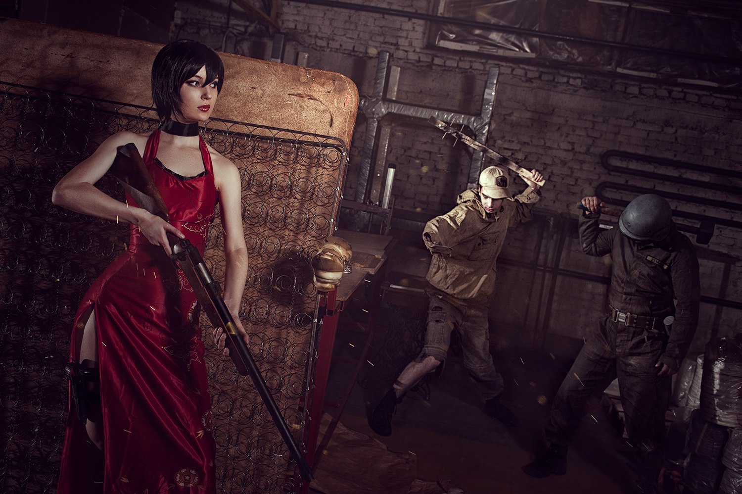 Biohazard cosplay - My, Cosplay, Russian cosplay, Resident evil, , Ada wong, , Longpost