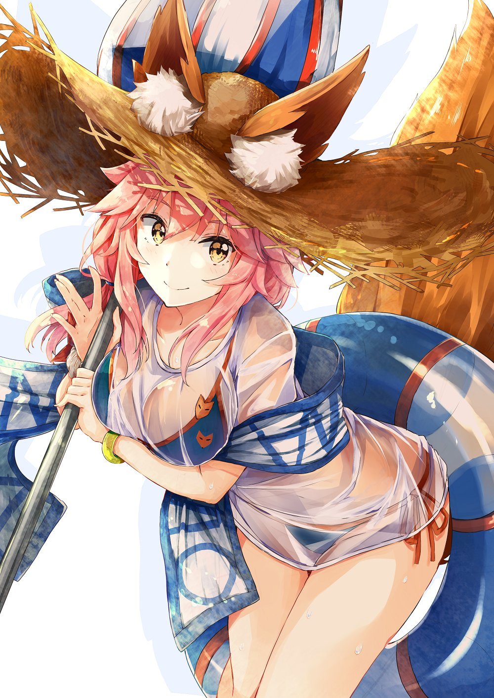 Anime art №80 - Anime Art, Inumimi, Neko sensha, Caster, Anime Ero, Аниме, Арт, Fate