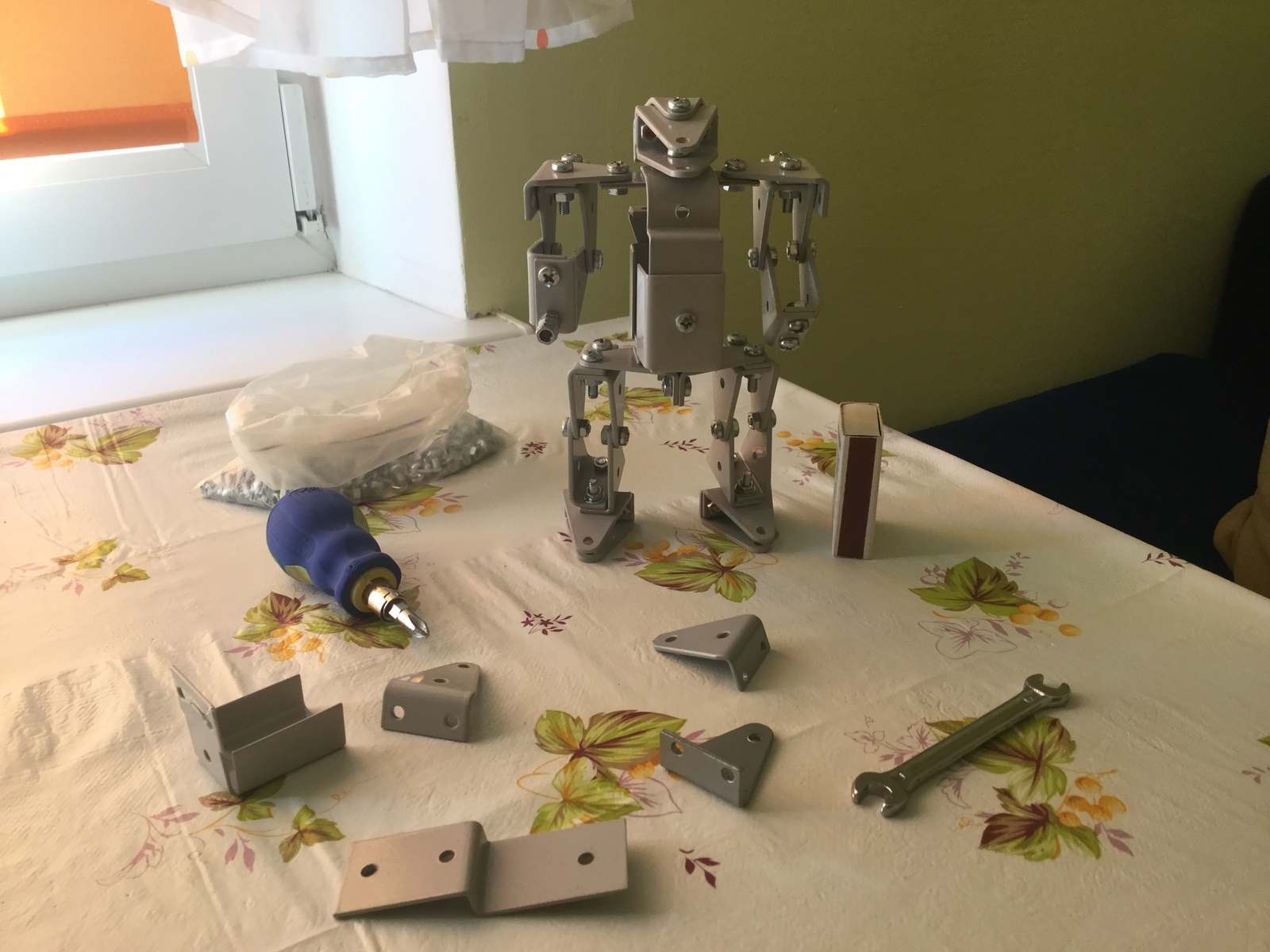 Homemade - 2 - My, Robot, With your own hands, Longpost, My, Aluminum, The photo, Star Wars stormtrooper