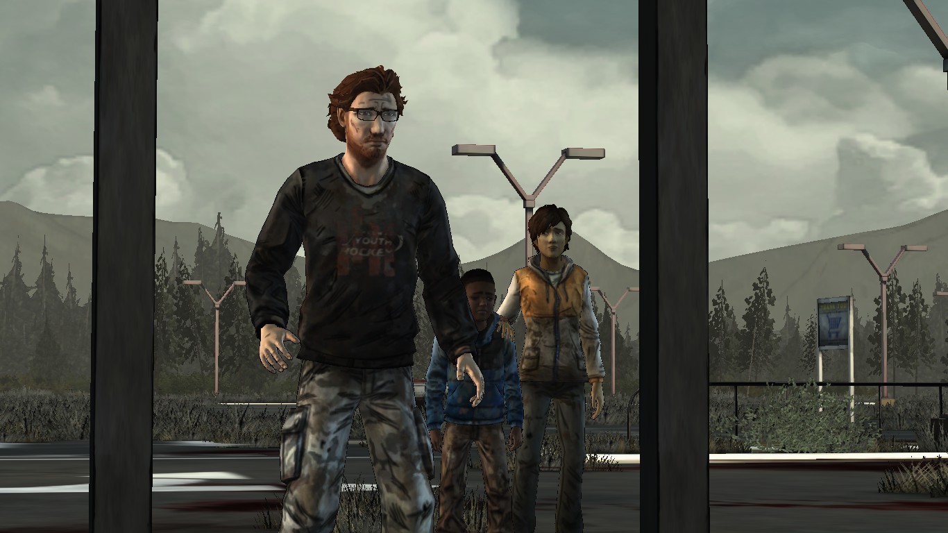 Suspicious. - Games, African American, White, Screenshot, Family, the walking Dead, Blacks