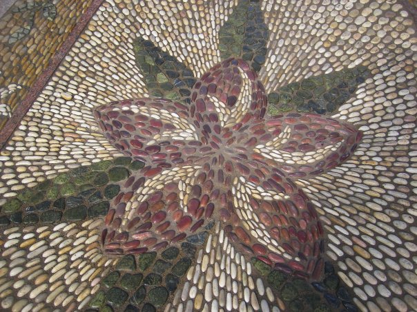 Some more mosaic - My, Mosaic, Art, Beautiful, Pebbles, , Longpost