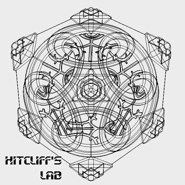 Model of the Dwemer cube (aka dictionary) from TES V: Skyrim - My, 3D, 3D modeling, Skyrim, Dwemer's Cube, Render, Dwemers, Fusion 360, Longpost, The Elder Scrolls V: Skyrim