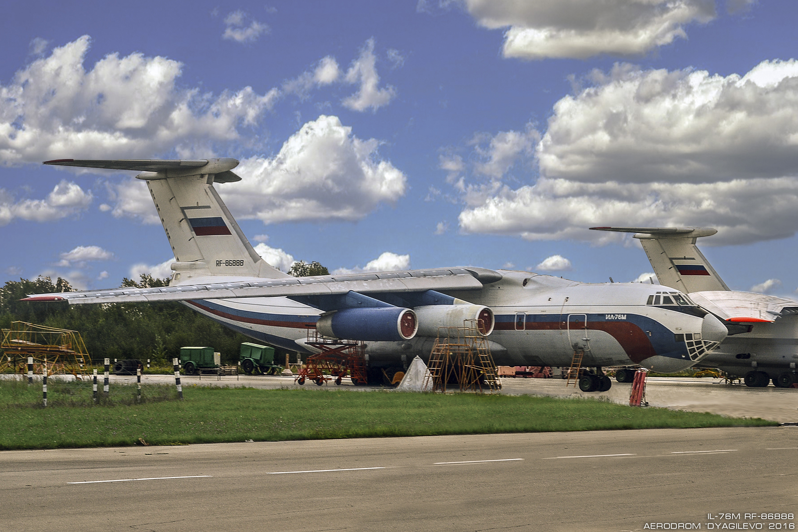 First of all, first of all - planes! - My, Airplane, Aviation, Diaghilevo, IL-76MD, TU-95MS, Longpost, Tu-95, 