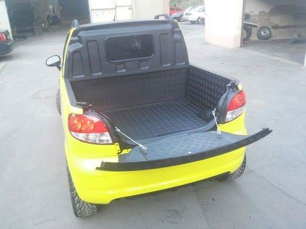 When you really want a pickup truck, but only Matiz is at hand ... - Auto, Pickup, , Tuning, Longpost, Daewoo matiz