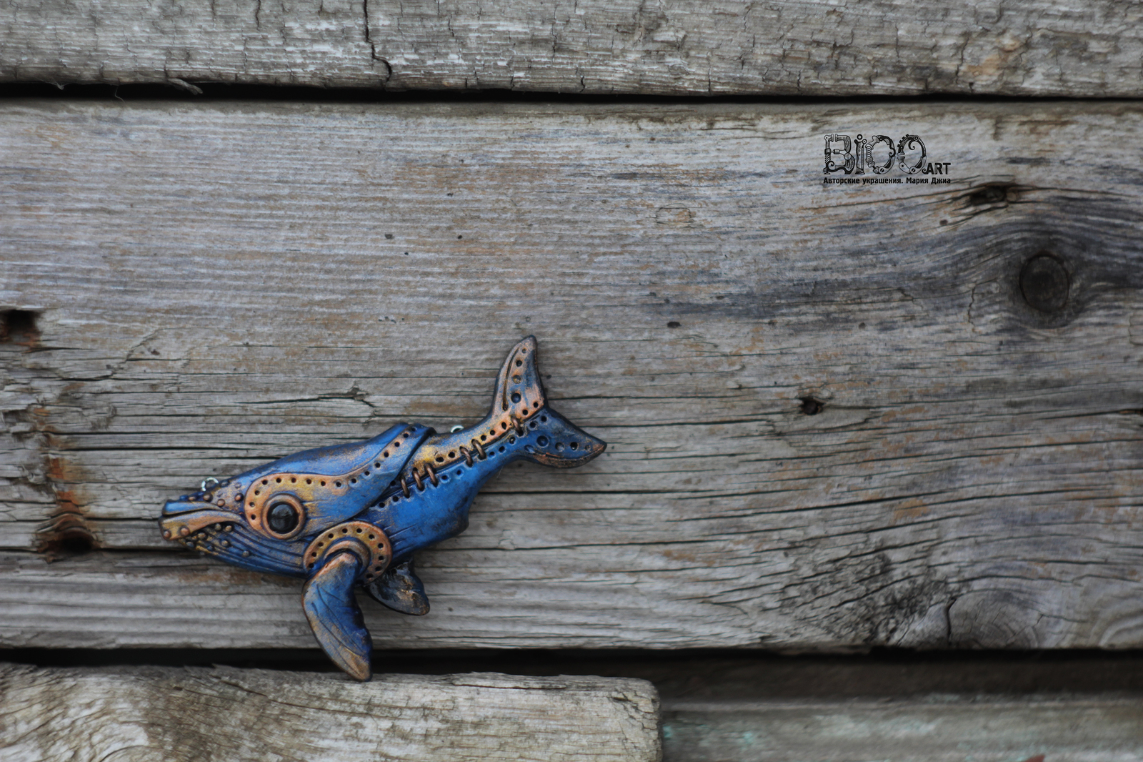 Whales in the style of biomechanics. Pendants. - My, Whale, Biomechanics, Polymer clay, Pendant, Longpost