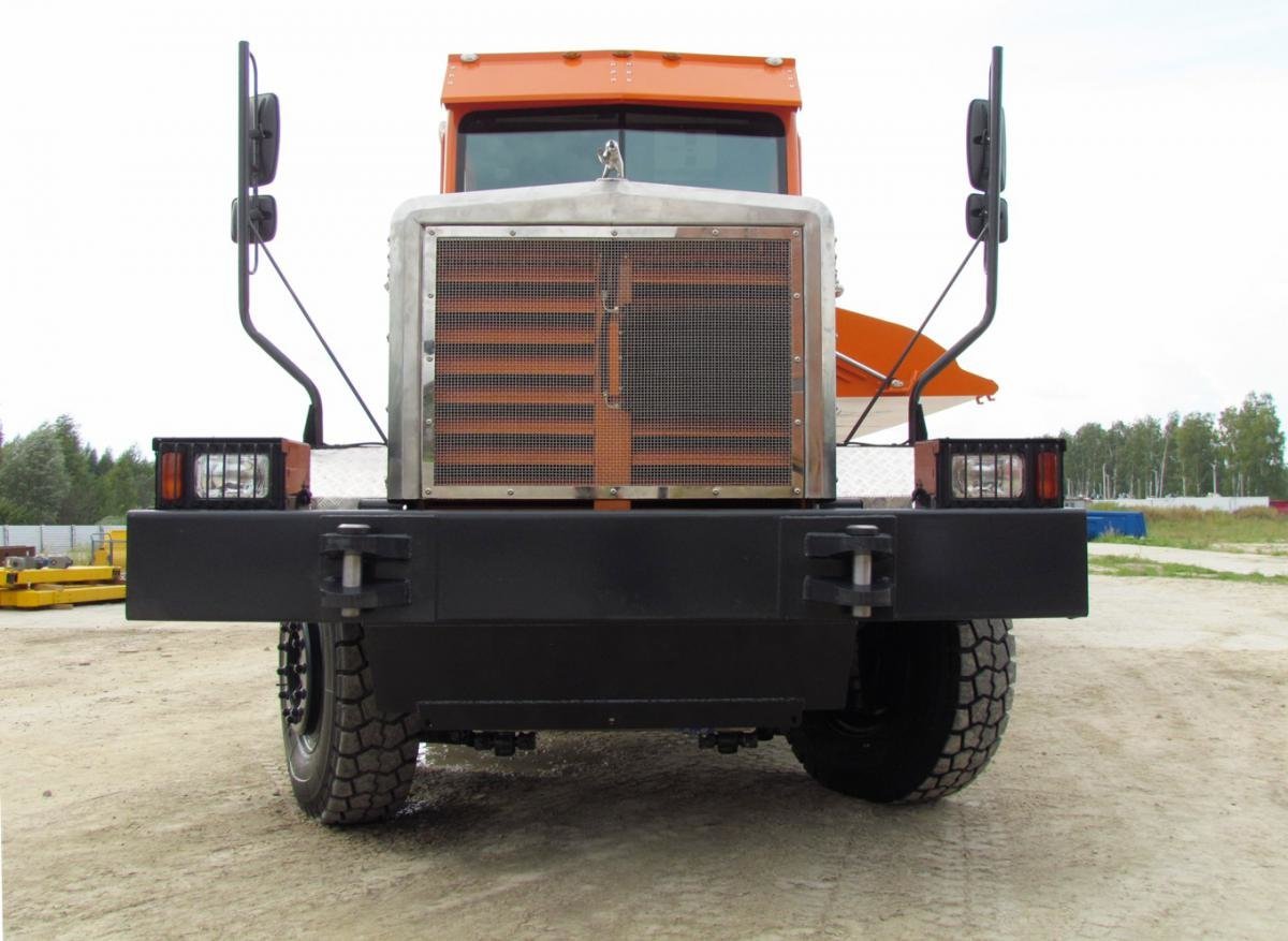 A unique 130-ton road train was built for Russian diamond miners - Auto, Road train, Dromru, Longpost