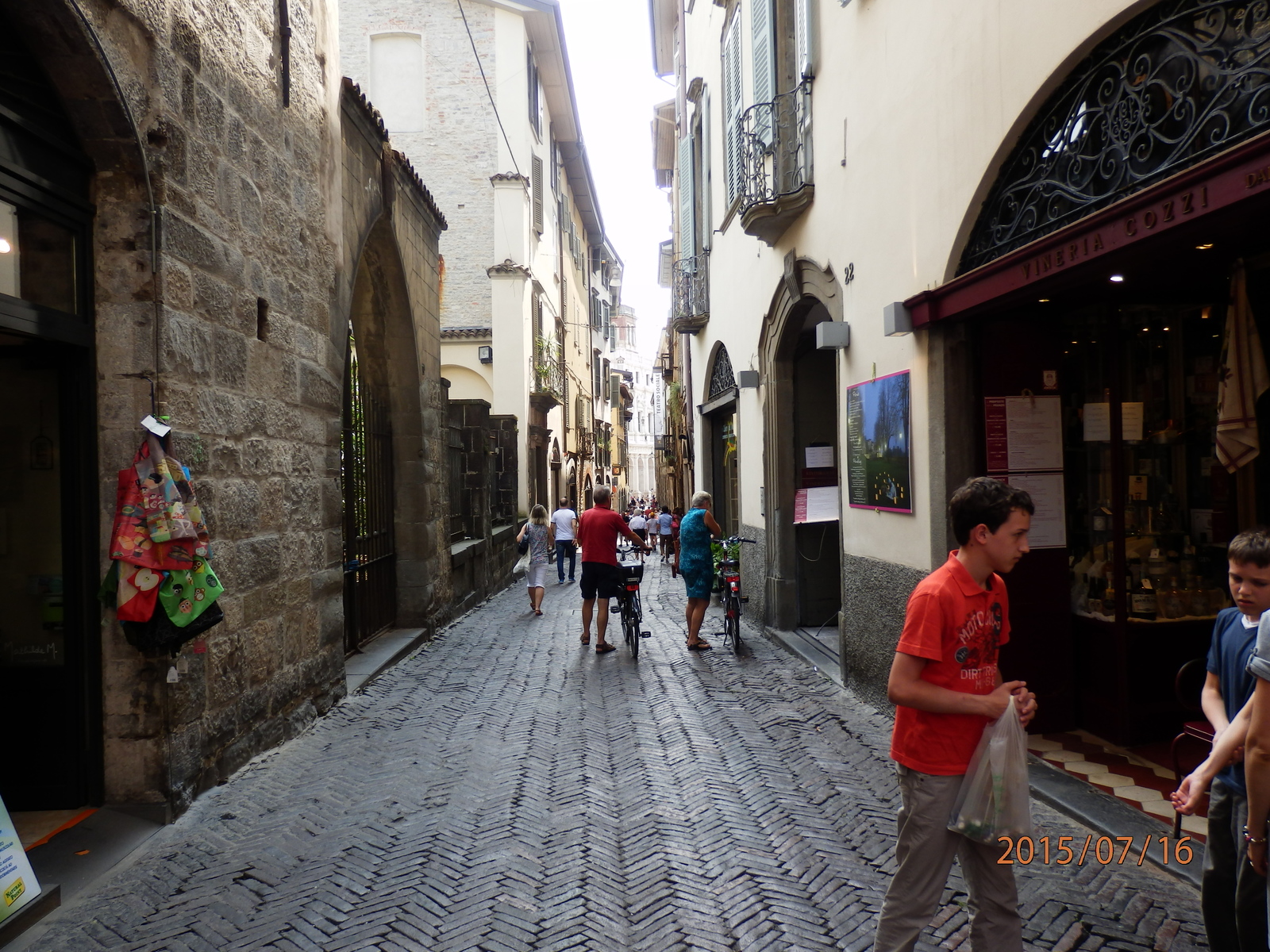 Bergamo / Italy / By car with children from Moscow around Europe - My, Bergamo, , Italy, Travels, Traveling within the EU, By car to Europe, Longpost, Road trip