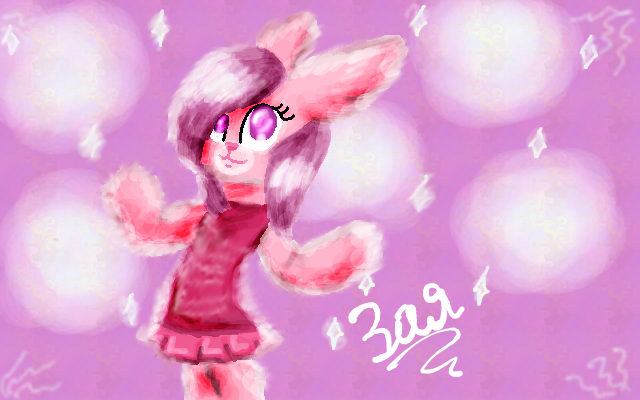 Doodle made on a computer))) - Painting, Art, Pink, My
