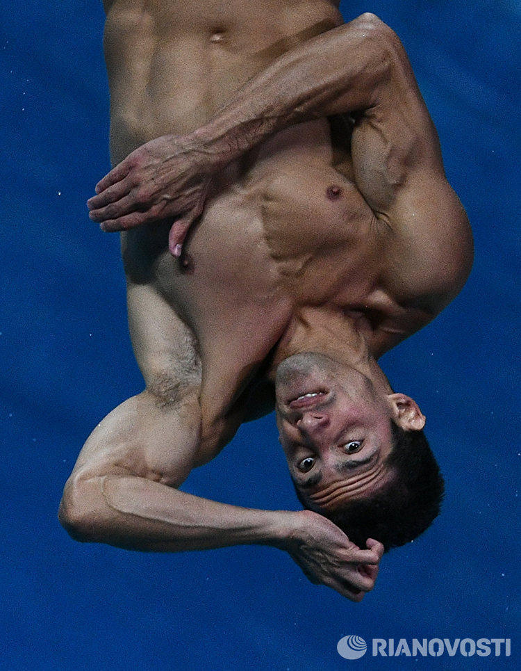 Olympics: do not hit the water with your face)) - , Longpost, Diving, Olympiad