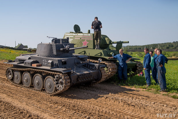 How the feat of the tankman Kolobanov was immortalized near Minsk - The Great Patriotic War, Story, Memory, Tanks, Video, Longpost