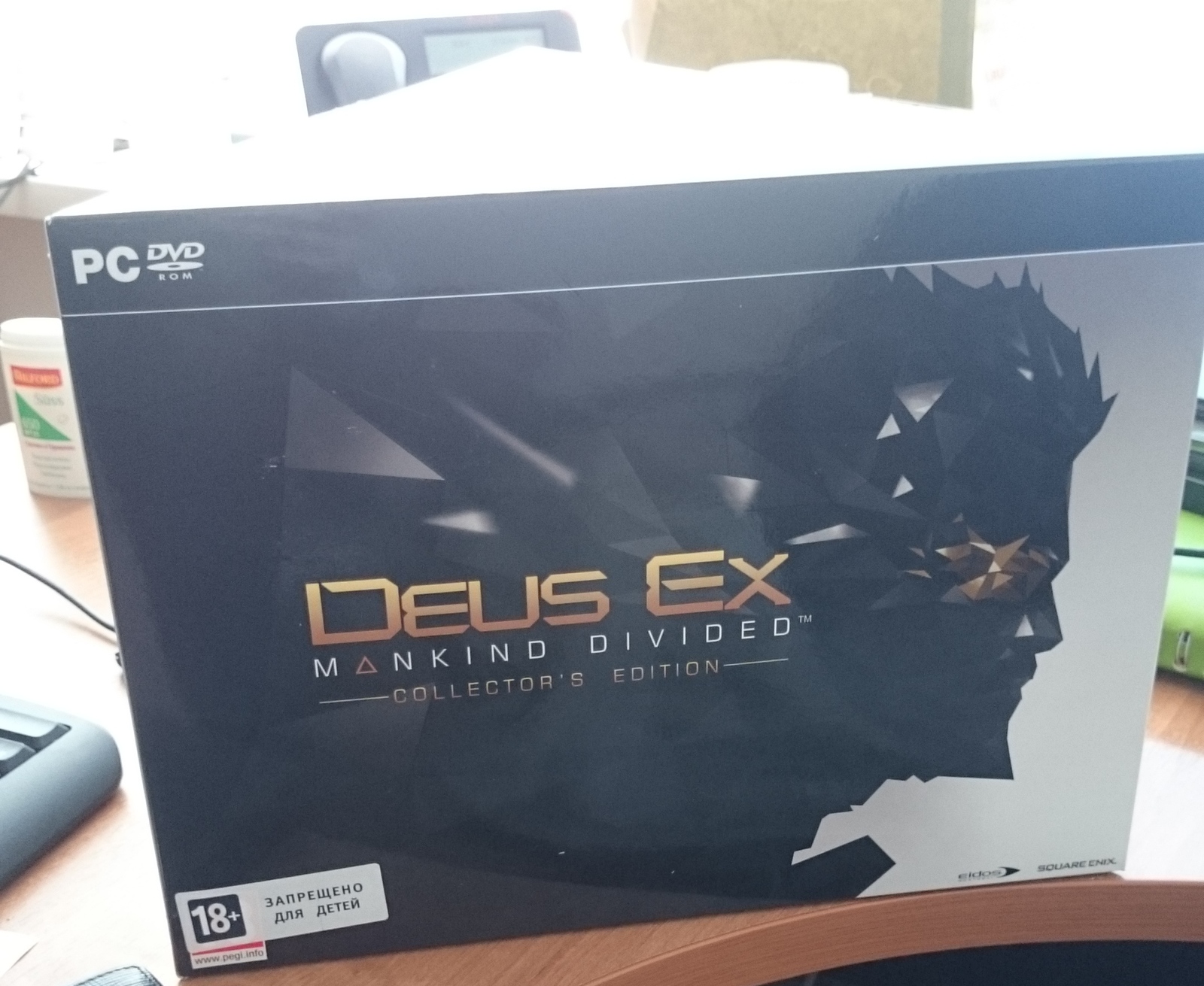 Deus EX: Mankind Divided Collector's Edition - My, Deus Ex, Deus ex mankind divided, Unboxing, Games, Longpost