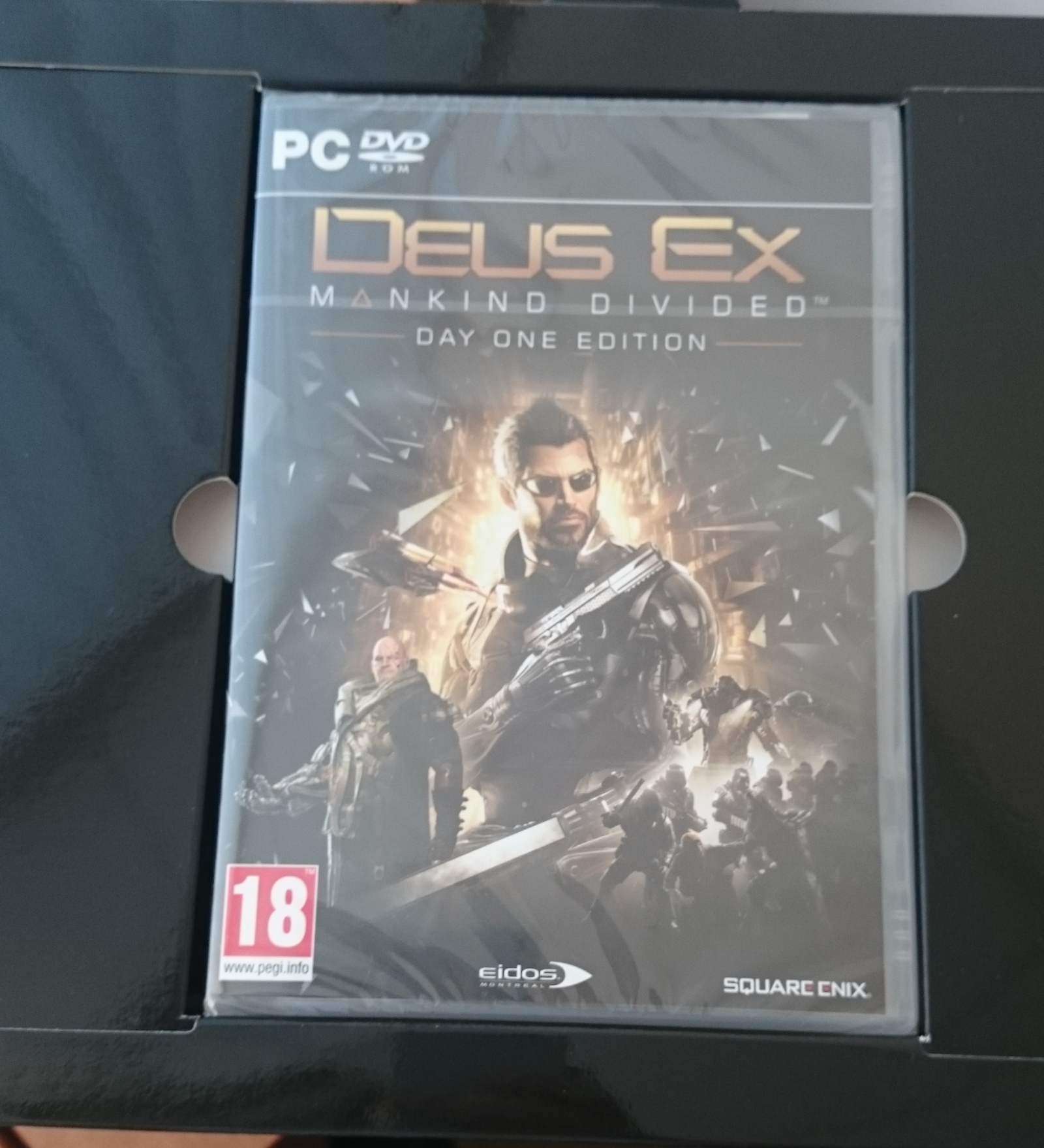 Deus EX: Mankind Divided Collector's Edition - My, Deus Ex, Deus ex mankind divided, Unboxing, Games, Longpost