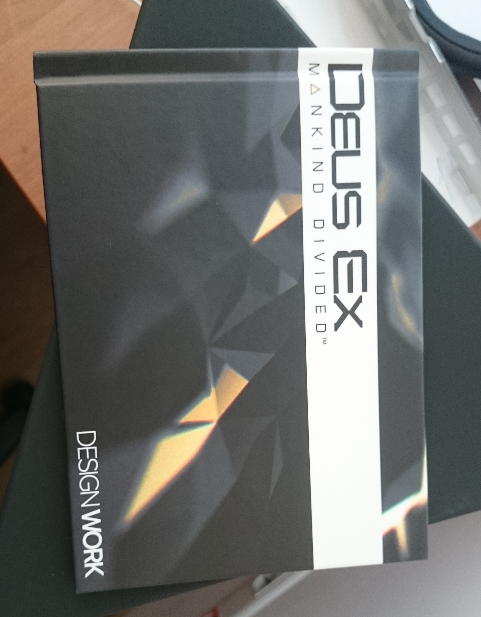 Deus EX: Mankind Divided Collector's Edition - My, Deus Ex, Deus ex mankind divided, Unboxing, Games, Longpost