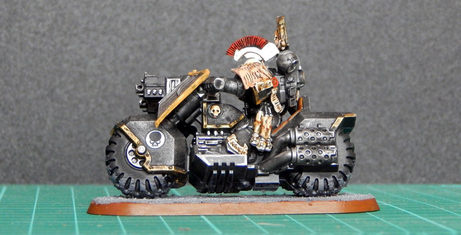 My Order of Space Marines. - My, Warhammer 40k, Hobby, Miniature, Painting, Space Marine, Bikes, Conversion, Longpost