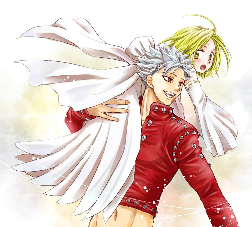 Art / Art - Anime, Art, Ban, Longpost, Nanatsu No taizai, Elaine