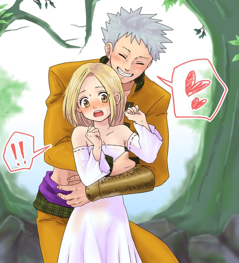 Art / Art - Anime, Art, Ban, Longpost, Nanatsu No taizai, Elaine