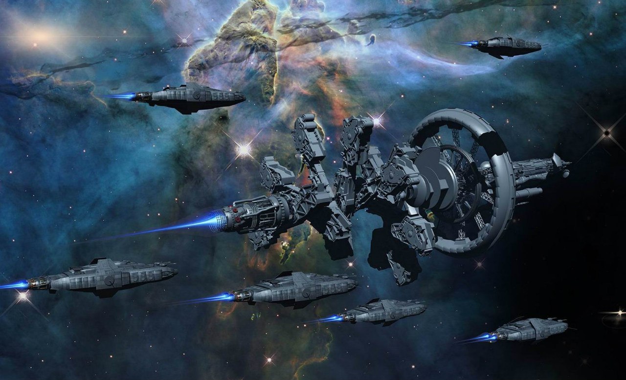 Starships - Science fiction, Starships, Spaceship, Future, Longpost