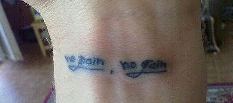 Mistakes when choosing a tattoo. - Tattoo, Error, Partak, Do not do like this, Longpost