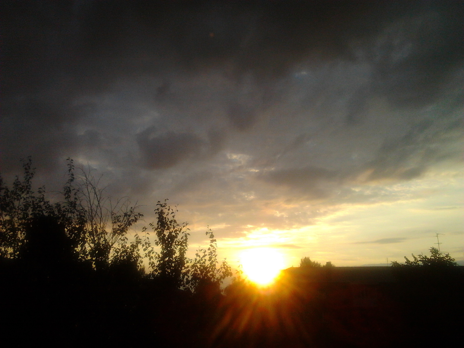 The sun - My, Sky, The sun, The clouds, Nature, Photo, The photo