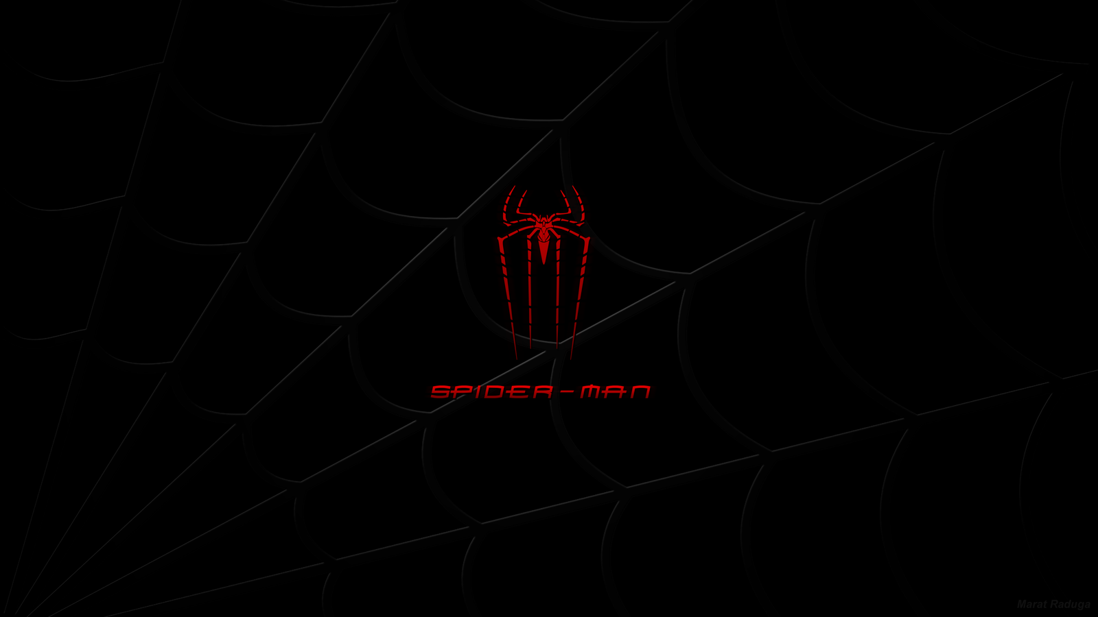 Spider-Man Wallpaper 3840x2160. Тёмные обои на рабочий стол.