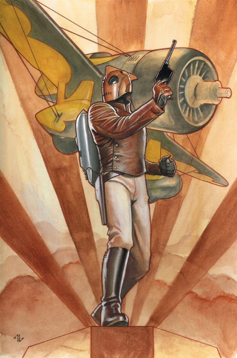 The Rocketteer. - The Rocketeer, Art, A selection, Longpost