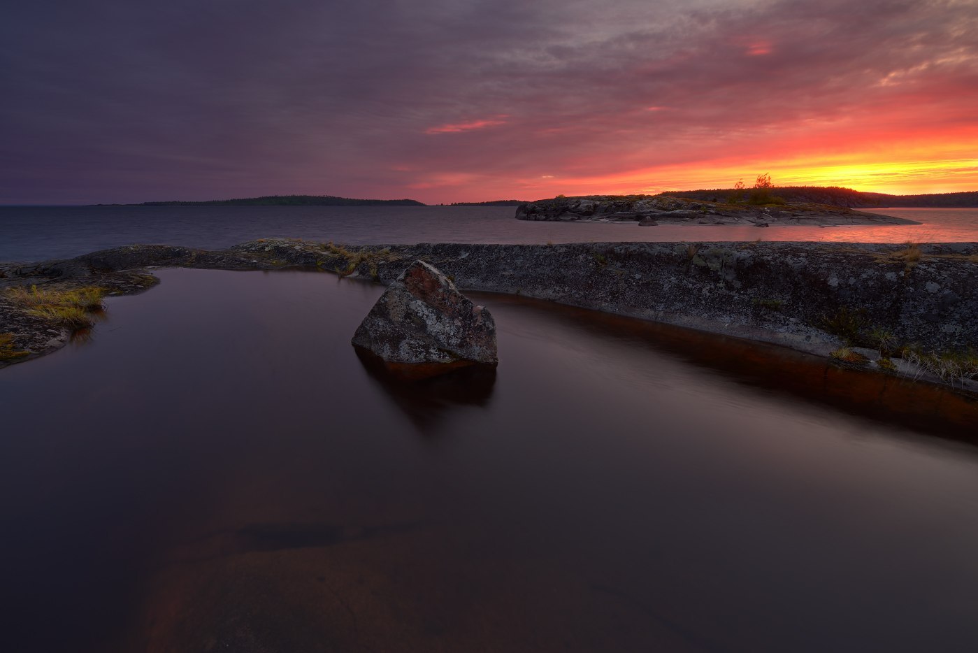 Coolness of Lake Ladoga - Ladoga lake, Карелия, , Russia, Photo, Go, Nature, Longpost