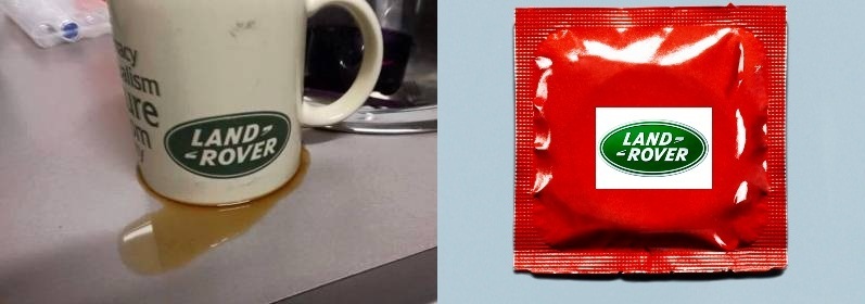 A mug is only half the trouble - Кружки, Condom, , Auto, Condoms