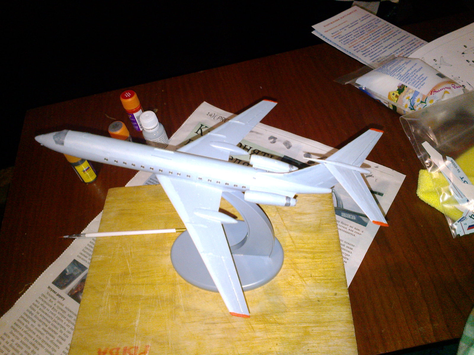 My little hobby - My, Models, Aviation, Boeing, Longpost, Tu-134, Boeing 787 Dreamliner, Tu-154