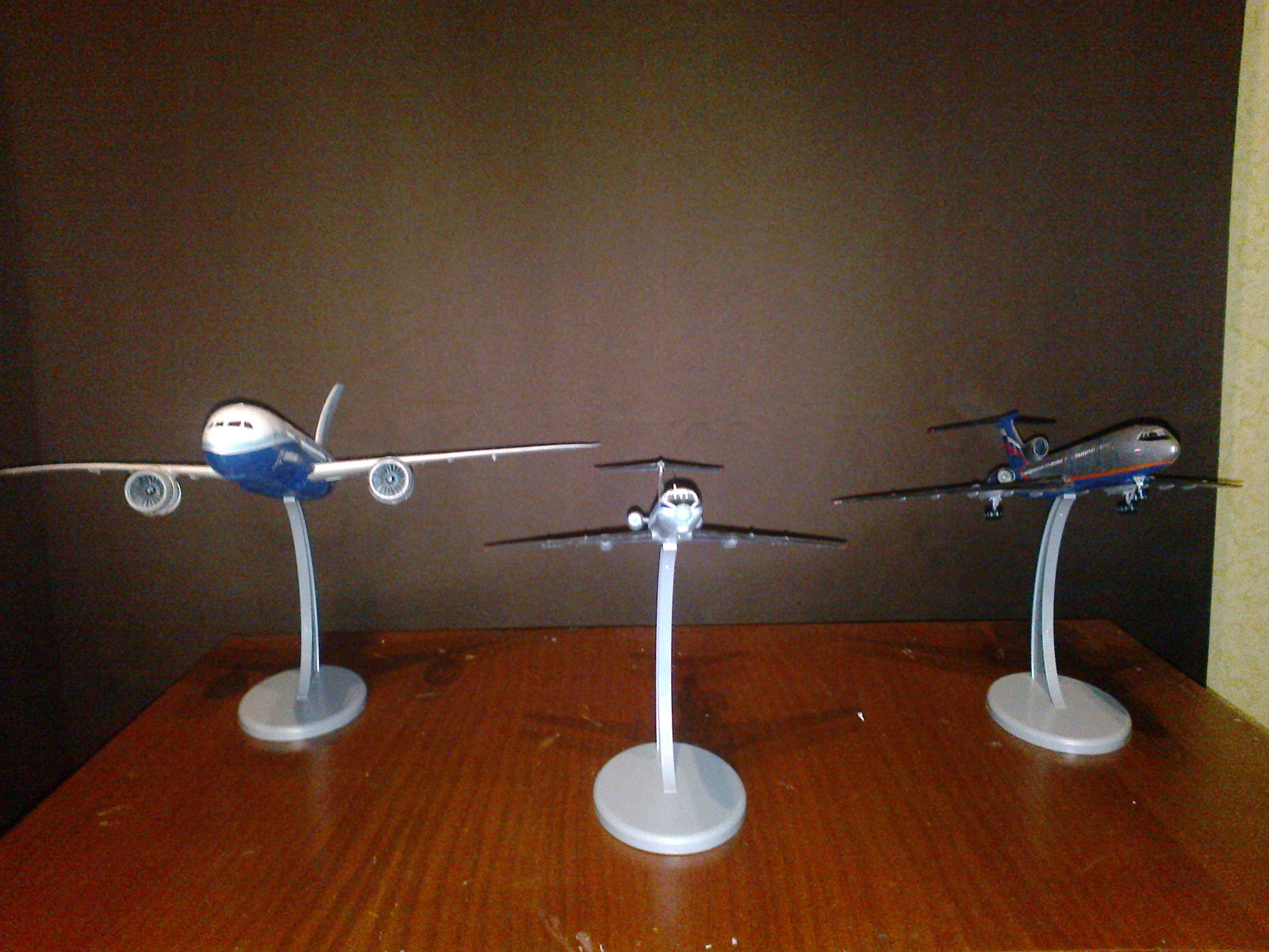 My little hobby - My, Models, Aviation, Boeing, Longpost, Tu-134, Boeing 787 Dreamliner, Tu-154