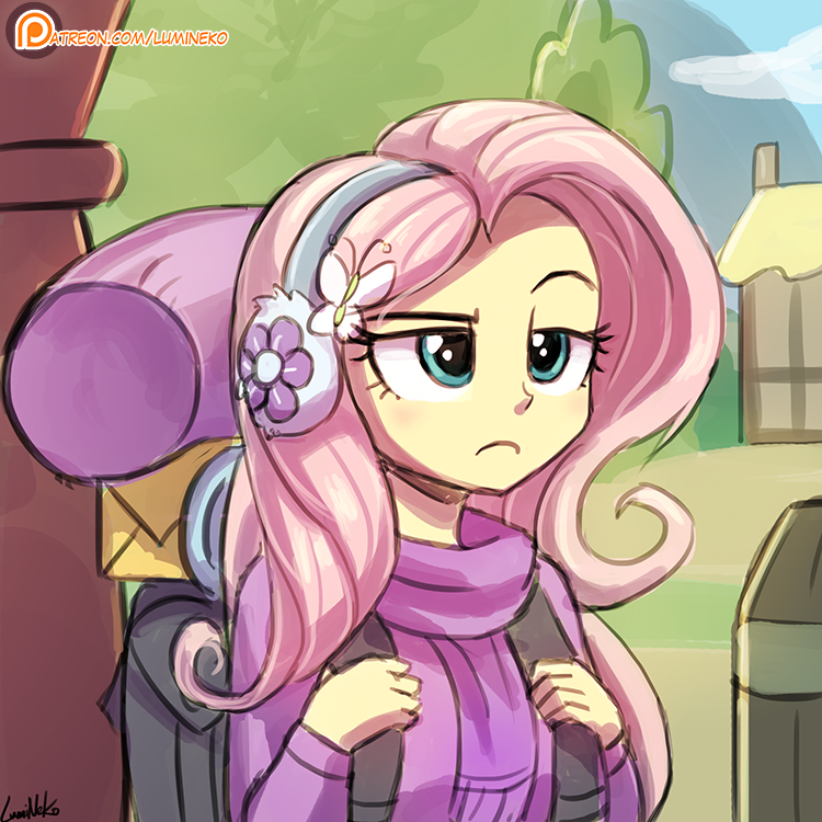 Not putting up with it - My little pony, Fluttershy, MLP Season 6, Humanization, Lumineko