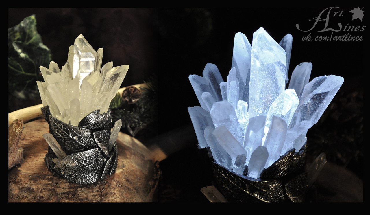 Как вырастить кристаллы из соли или сахара
