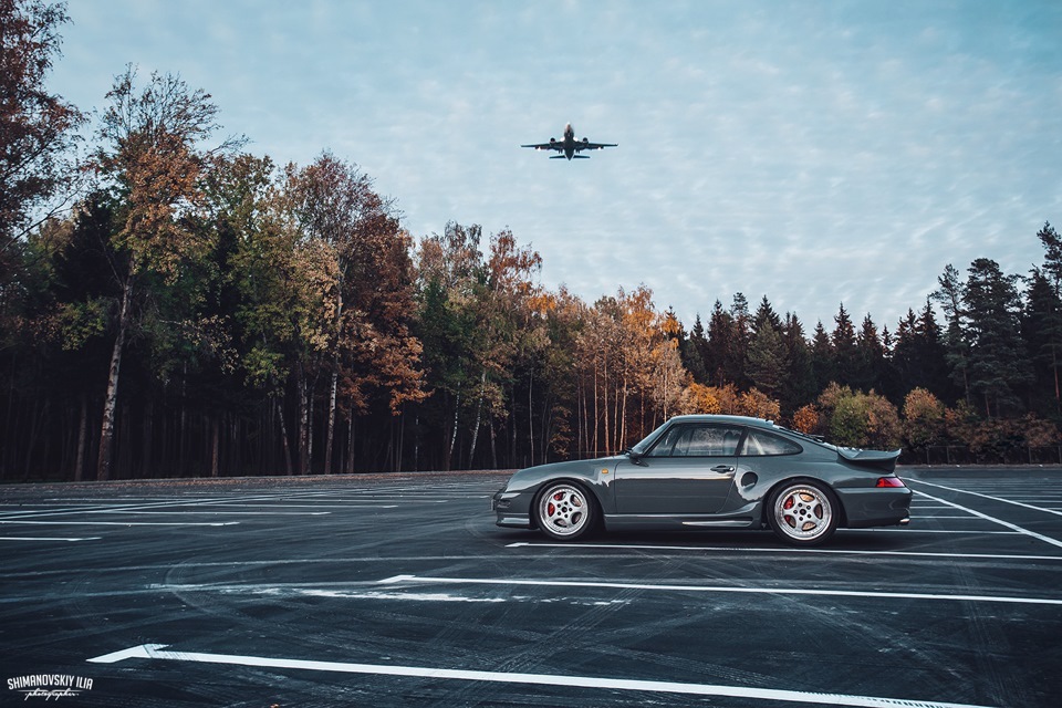 Porsche 911 (993) turbo - Porsche, Авто, Лес, Осень, Длиннопост