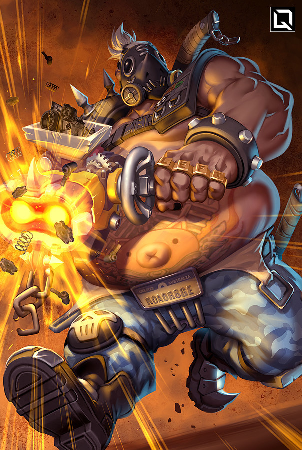 Overwatch art - Overwatch, Blizzard, Games, Zenyatta, Lucio, Roadhog, Longpost