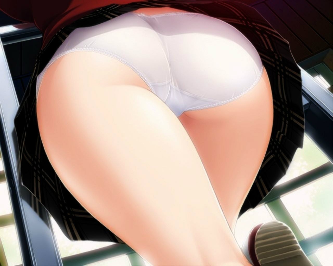 Girls' panties / Pantsu - NSFW, Anime, Girls, Anime art, Longpost