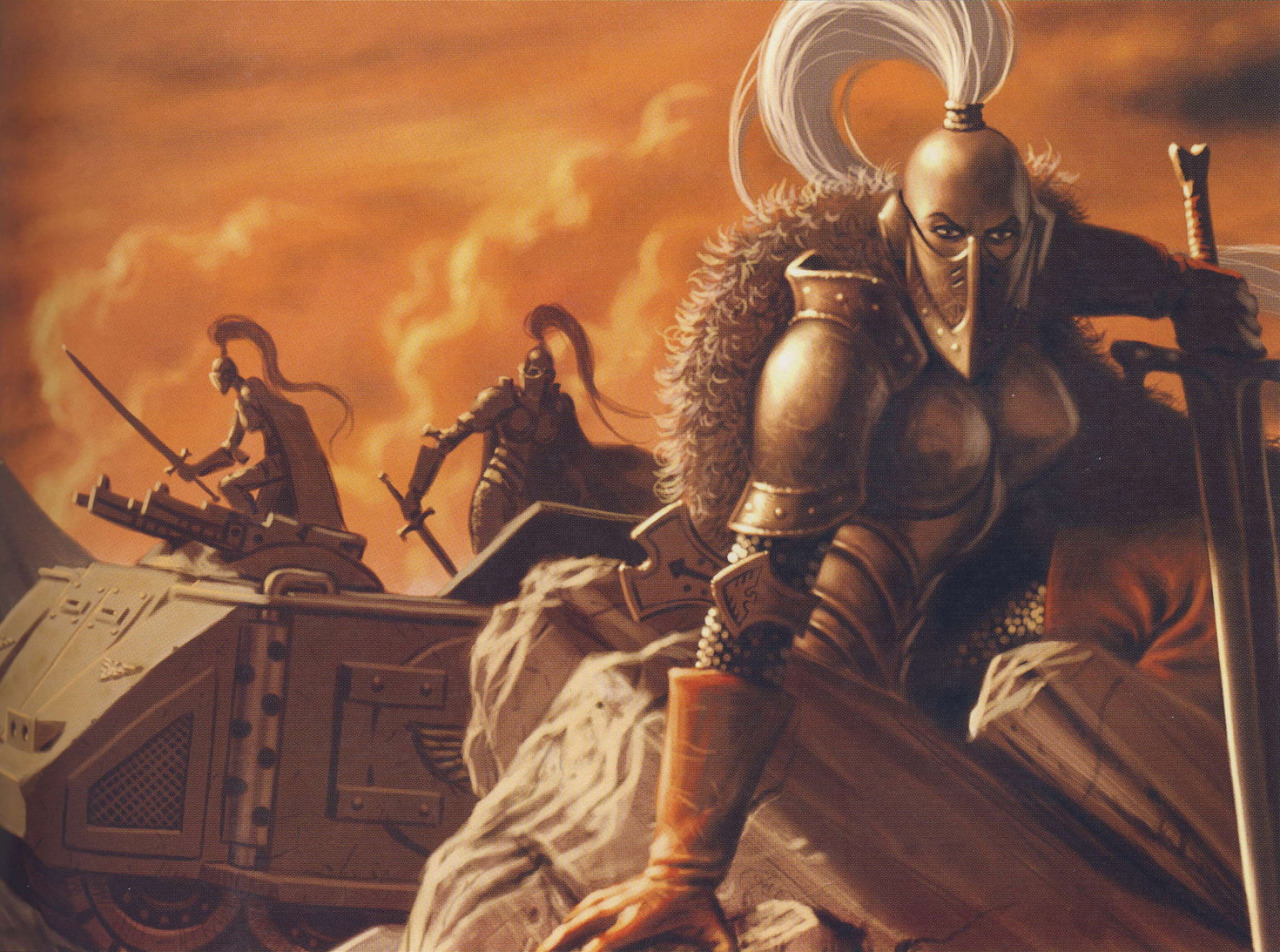 Sisters of Silence - Warhammer 40k, Art, Longpost, Sisters of Silence, Imperium