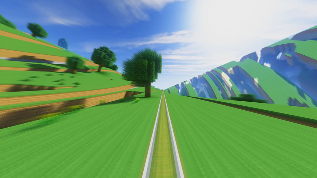 Minecraft recreated hallucinations after taking LSD - Minecraft, , Longpost, Lcd Display