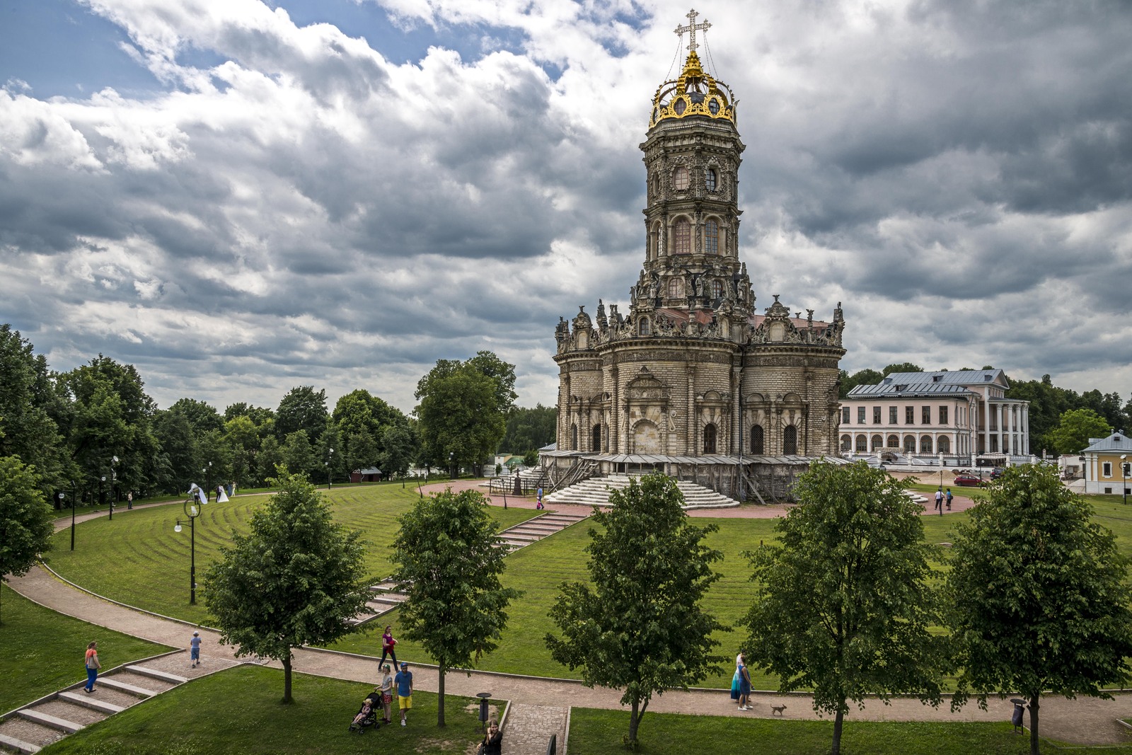 Church of the Sign of the Virgin in Dubrovitsy - My, Temple, Church, Architecture, Russia, Nikon, Longpost