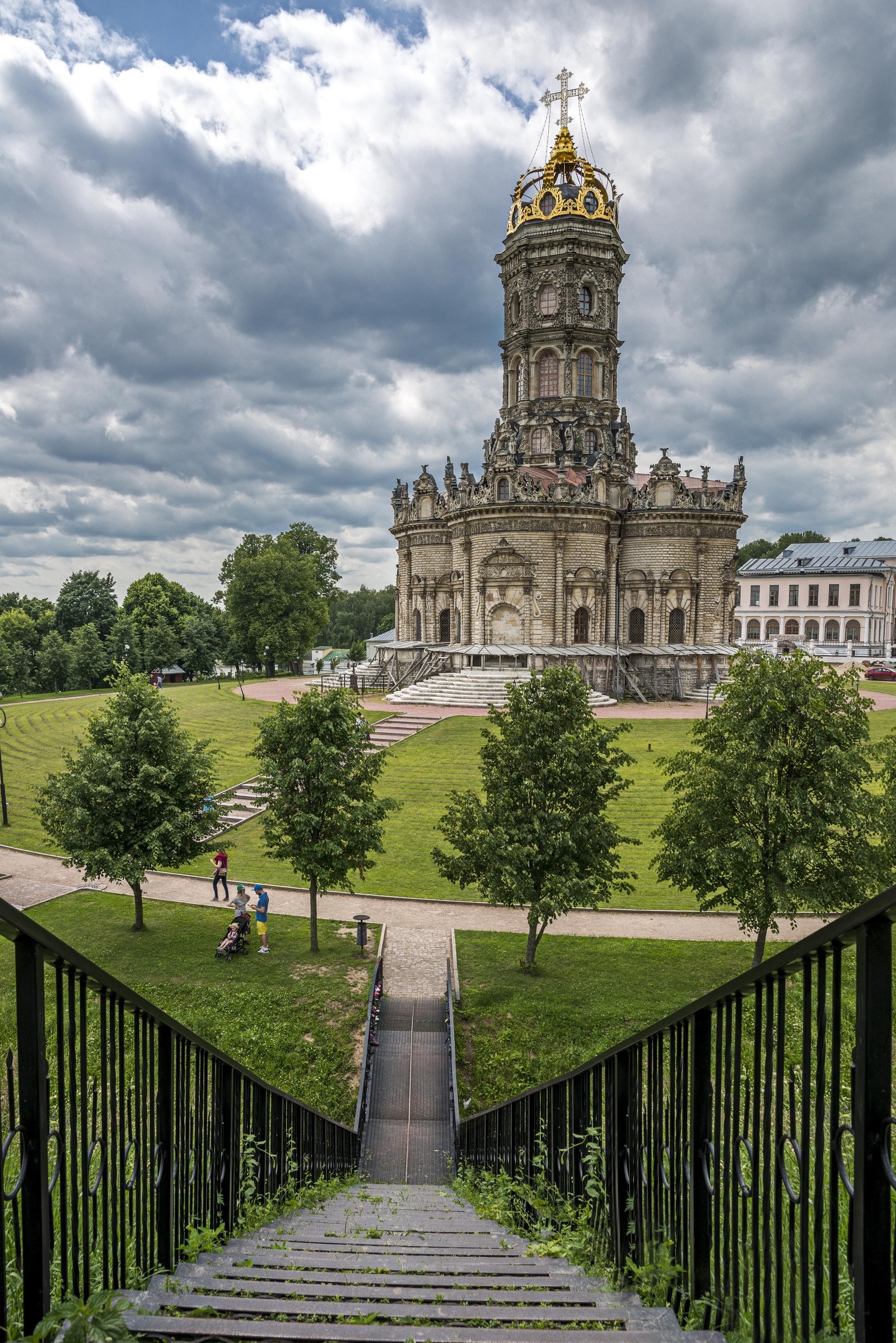 Church of the Sign of the Virgin in Dubrovitsy - My, Temple, Church, Architecture, Russia, Nikon, Longpost